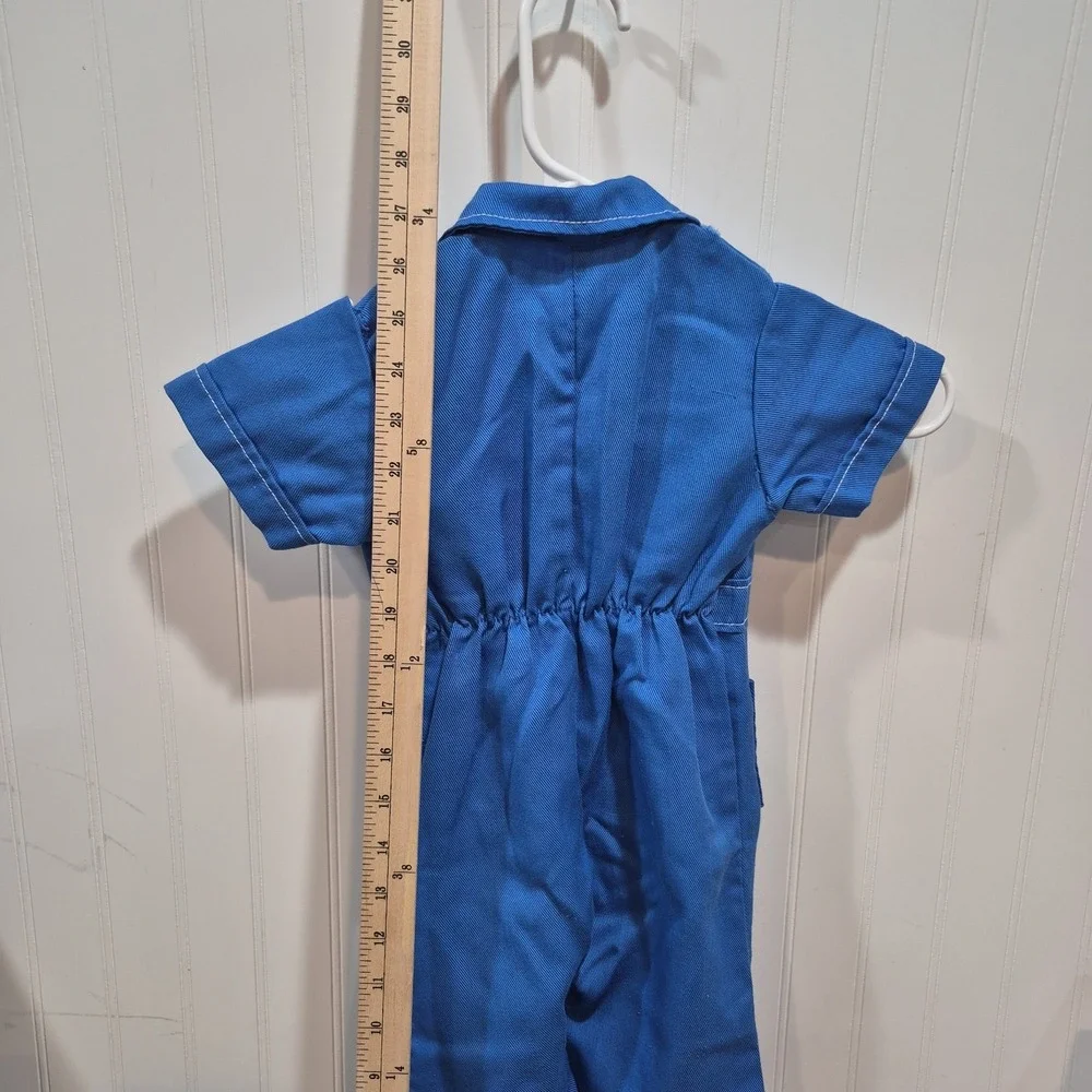 Vintage Boys Coverall/Astronaut Suit Sports Theme READ